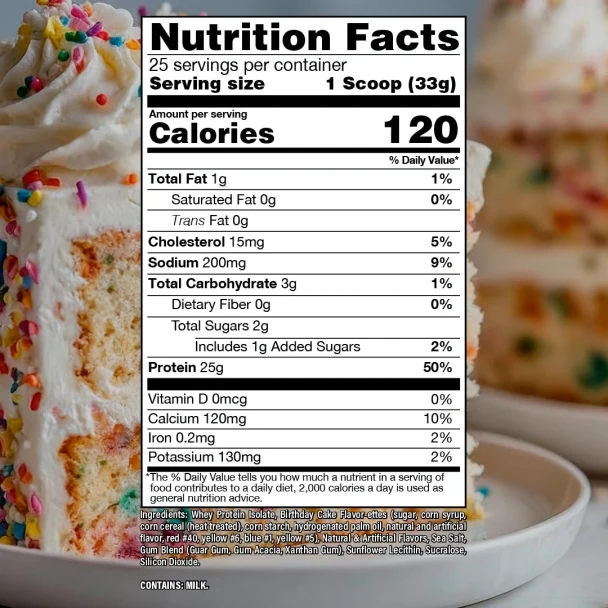Raw Cbum Itholate 4 Libras Birthday Cake