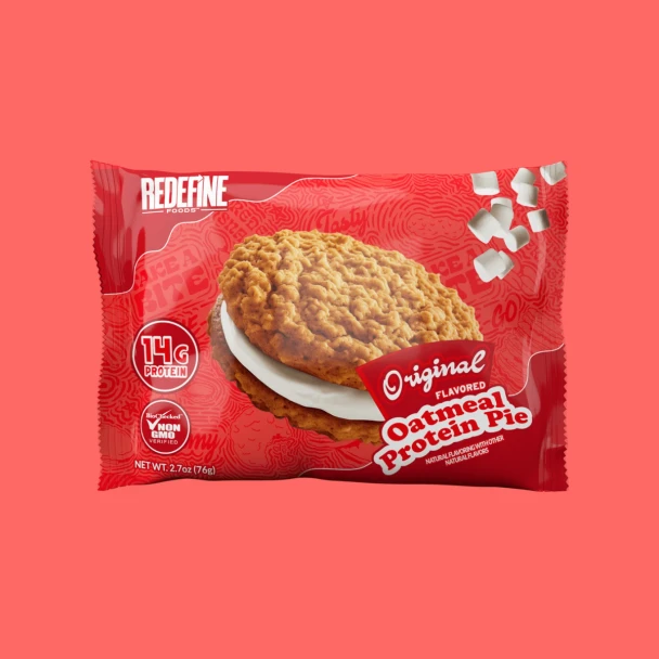 Redefine Oatmeal Protein Pie 1 Pz Original