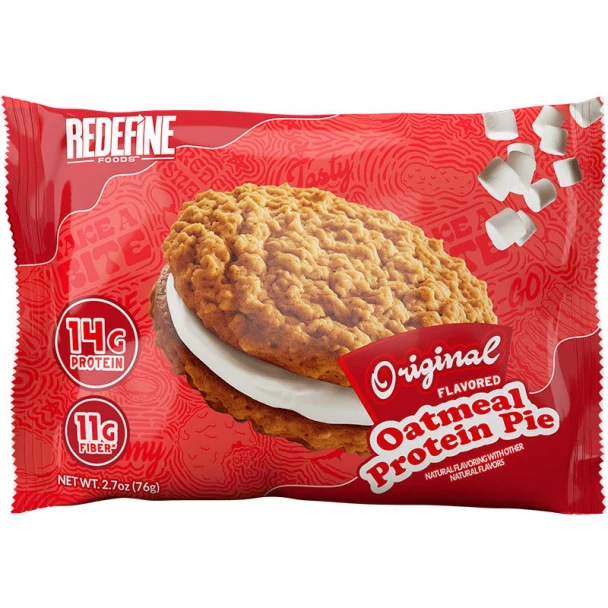 Redefine Oatmeal Protein Pie 1 Pz Original