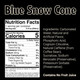 Raw Cbum Energy Drink 12 Onzas 12 Paquete Blue Snowcone
