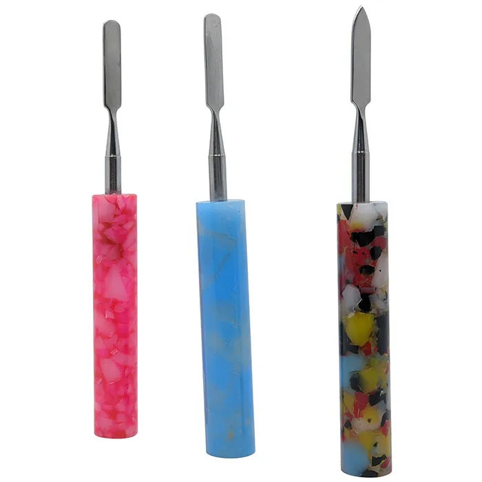 5.8" Resin Handle Stainless Steel Dabber (MSRP $10.00)