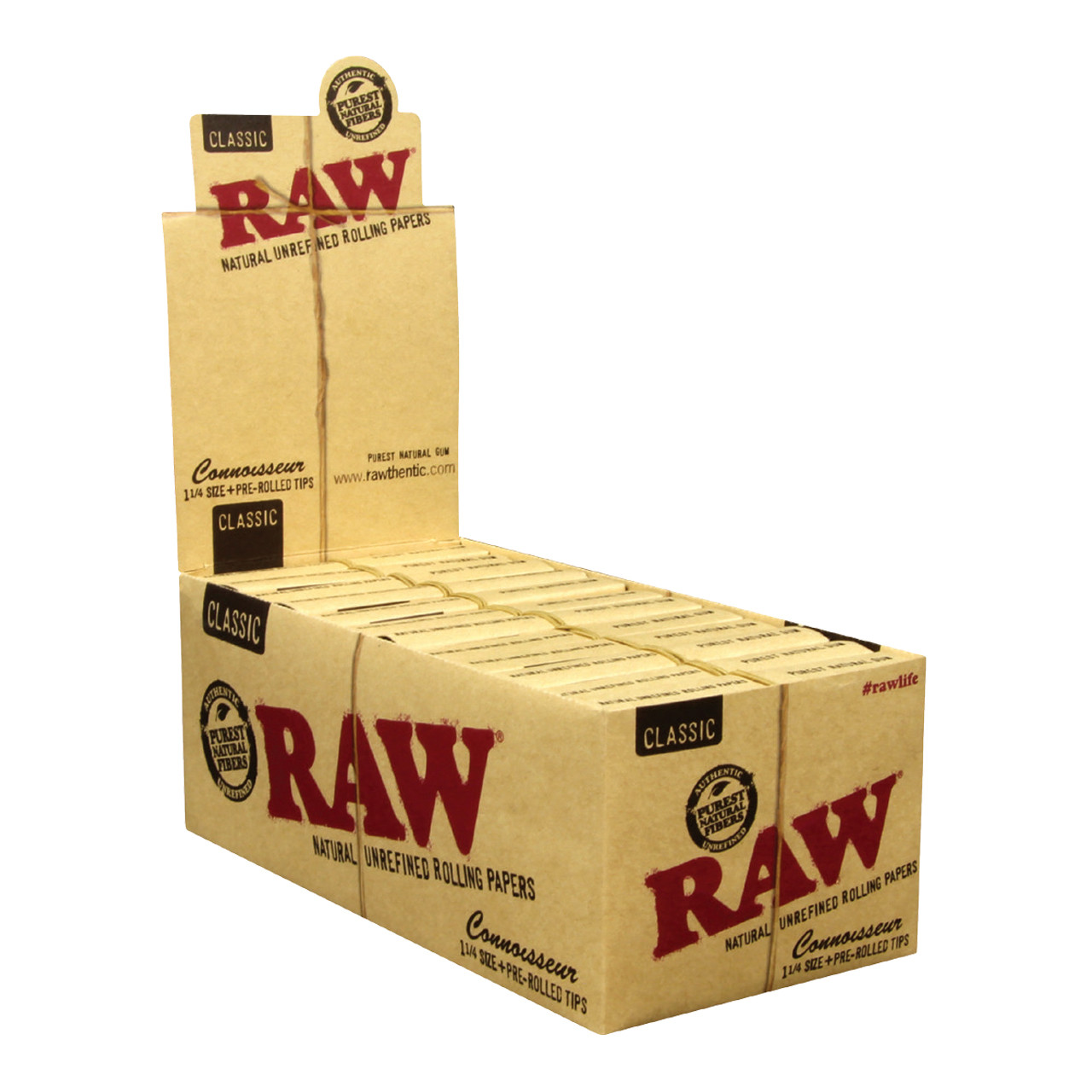 RAW® - Classic 1¼ Rolling Papers Masterpiece with Pre-Rolled Tips (MSRP $3.00)