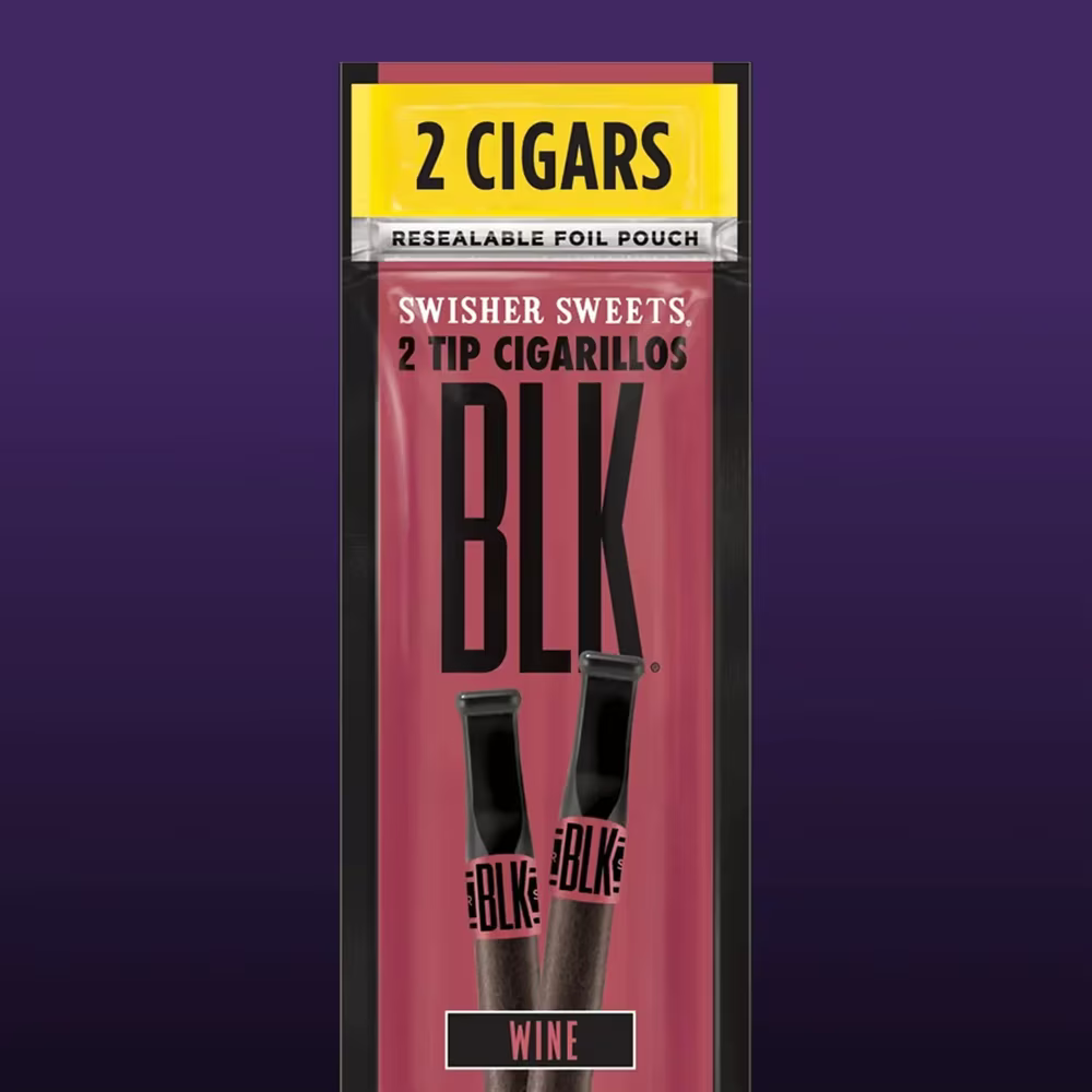 Swisher Sweets - Black Cigarillos (2ct) Box of 15 (Pre-priced $1.39)