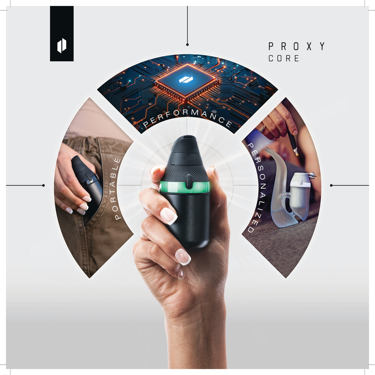 Puffco - Proxy Core Kit - Onyx (MSRP $220.00)