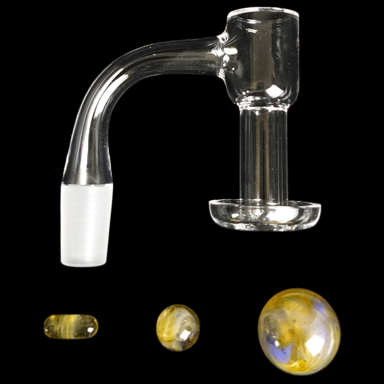 22mm High Quality Full Weld Terp Slurper Banger Set 14M (MSRP $60.00)