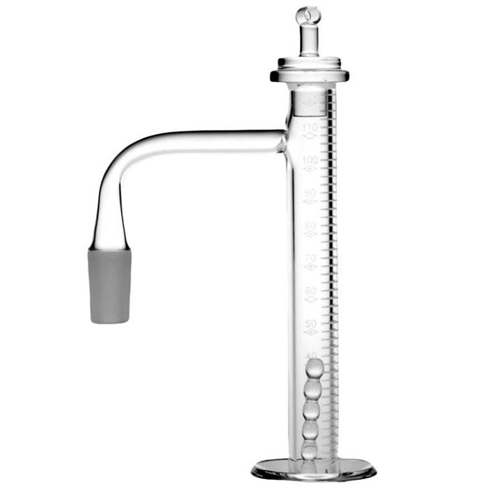 4.7" Sand Blasted Terp Slurpler Quartz Banger Set - 14M90 (MSRP $20.00)