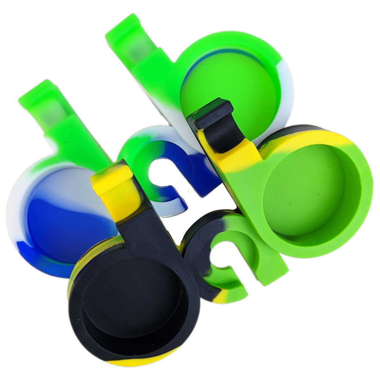 Silicone Dual Container Dab Set - Single (MSRP $5.00)