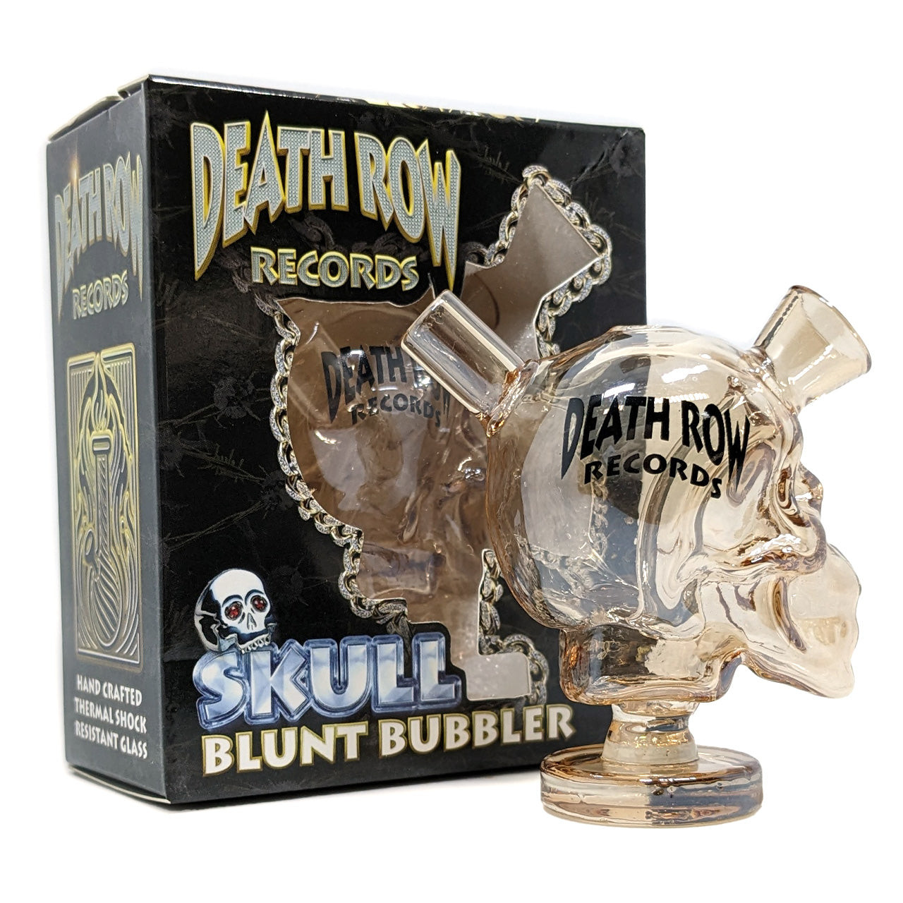 Death Row Records - 3" Skull Blunt Bubbler
