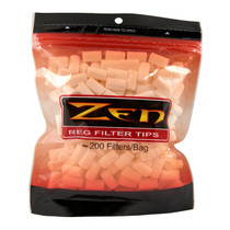 Zen - 400 Filter Tips Regular - Bag of 200 (MSRP $5.00)