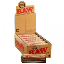 RAW® - Hemp Plastic Roller 79mm - Display of 12 (MSRP $3.00ea)