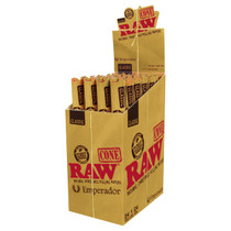 RAW® - Classic Pre-Roll Cone Emperador (1ct) - Display of 24 (MSRP $3.00ea)