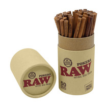 RAW® - 4.5" Natural Wood Pokers - 50ct (MSRP $1.50ea)