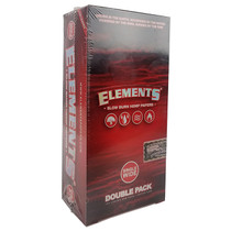 Elements - Hemp Rolling Papers Slow Burn Single Wide (Double Pack) 100ct - Display of 25 (MSRP $2.00ea)
