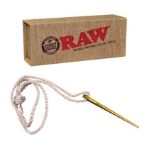 RAW® - Gold Poker Stick with Hemp Rope Box Set (MSRP $35.00)