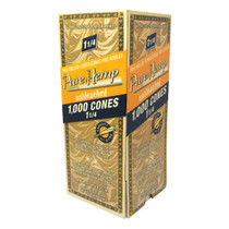 Pure Hemp - Unbleached Pre-Roll Cones 1¼ (BULK) - Box of 1000 (MSRP $2.50ea)