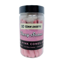 Blazy Susan® - 53mm Pre-Roll Cones Shortys - Jar of 50 (MSRP $15.00)