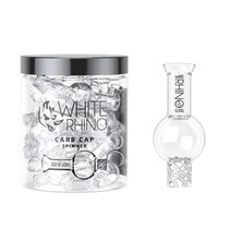 White Rhino - Spinner Carb Cap - 15ct Jar (MSRP $10.00ea)
