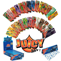 Juicy Jay's - Flavored Rolling Papers 1 1-4 (32ct) Display of 24 (MSRP $2.49ea)