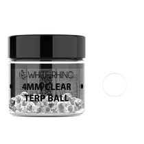 White Rhino - Clear Terp Ball - 50ct Jar (MSRP $1.50ea)