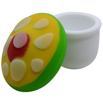 Silicone Glow In The Dark Mushroom Storage 5ml - 5 Pack (MSRP $5.00ea)