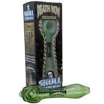 Death Row Records - 4" Assorted Color Skull Hand Pipe