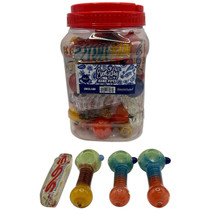 Everyday - 3.5" Mix Fancy Assorted Hand Pipe - 40ct Jar (MSRP $10.00ea)