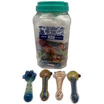 Everyday - 4.5" Premium Spoon Hand Pipe - 20ct Jar (MSRP $15.00ea)
