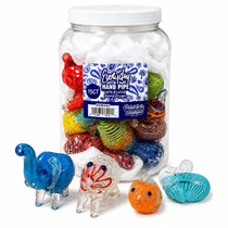 Everyday - Assorted Animal Hand Pipe - 15ct Jar (MSRP $10.00ea)