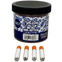 Everyday - Small Regular Metal Cig with Teeth Hitter Hand Pipe - 50ct Jar (MSRP $70.00)