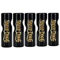 Snoop Dogg - Glass Tips - 5pk Pouch - Black Slim Pinch (MSRP $5.00ea)