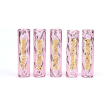 Snoop Dogg - Glass Tips - 5pk Pouch - Pink Twist Set (MSRP $5.00ea)