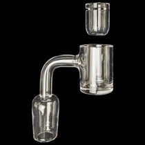 22mm Flat Top Slit Insert Quartz Banger Set (MSRP $35.00)