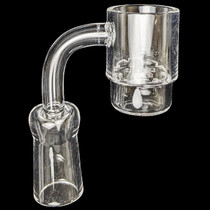 25mm Honeycomb Disk Quartz Banger Set (MSRP $30.00)