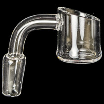 25mm Angle Cut Bell Bottom Quartz Banger (MSRP $30.00)