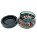 1.5" Black Wigwag Glass Jar Box Set (MSRP $20.00)