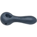 Death Row Records - 4" Sand Blasted Spoon Hand Pipe - Black