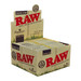 RAW® - Organic Hemp Connoisseur Rolling Papers King Size Slim with Tips (32ct) - Display of 24 (MSRP $3.00ea)