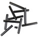 4.5" Aluminum Smell Proof Tube - Black - 10 Pack (MSRP $10.00ea)