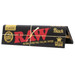 RAW® - Black King Size Rolling Papers (33ct) - Display of 50 (MSRP $3.00ea)