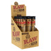 RAW® - DLX Glass Tipped Cones - Display of 12 (MSRP $4.00ea)