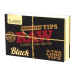 RAW® - Black Xtra Long Perforated Tips (40ct) - Display of 36 (MSRP $2.00ea)