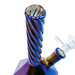Dogg Lbs - 6.5" Twista Electro Plated Water Pipe (MSRP $31.99)