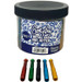 Everyday - 3" Metal Bat Shape Cig Hitter Hand Pipe - 100ct Jar (MSRP $90.00)
