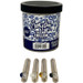 Everyday - 3" Clear Glass with Rollstop Chillum Hand Pipe - 50ct Jar (MSRP $75.00)