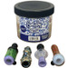 Everyday - Mix Design Premium Quality Chillum Hand Pipe - 14ct Jar (MSRP $125.00)