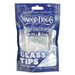 Snoop Dogg - Glass Tips - 5pk Pouch - Color Flat Pinch (MSRP $5.00ea)