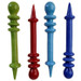3 Ring Color Glass Dabber - 4 Pack (MSRP $12.00ea)