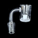 25mm Dia. Flat Top Core Reactor White Bottom Quartz Banger (MSRP $40.00)