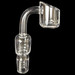 Dual Joint Size Angle Cut Quartz Banger  (MSRP $30.00)