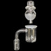 Beveled Frosted Top Quartz Banger and Carb Cap Set (MSRP $50.00)